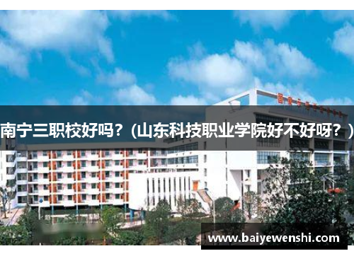 南宁三职校好吗？(山东科技职业学院好不好呀？)